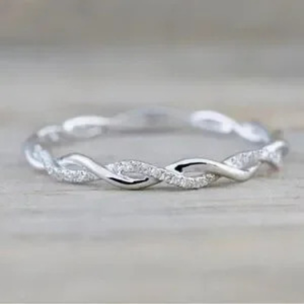 Silver Ring with Stones